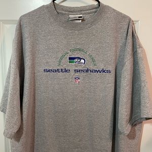 Vintage Seattle Seahawks nfl football embroidered t-shirt